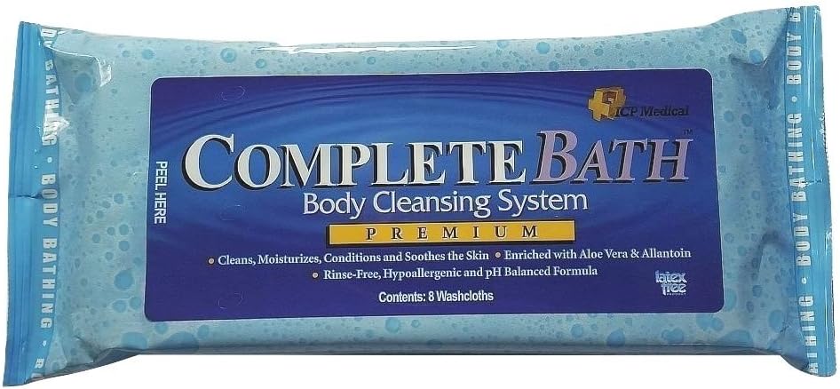 CompleteBath Disposable Washcloths (6 Pack)