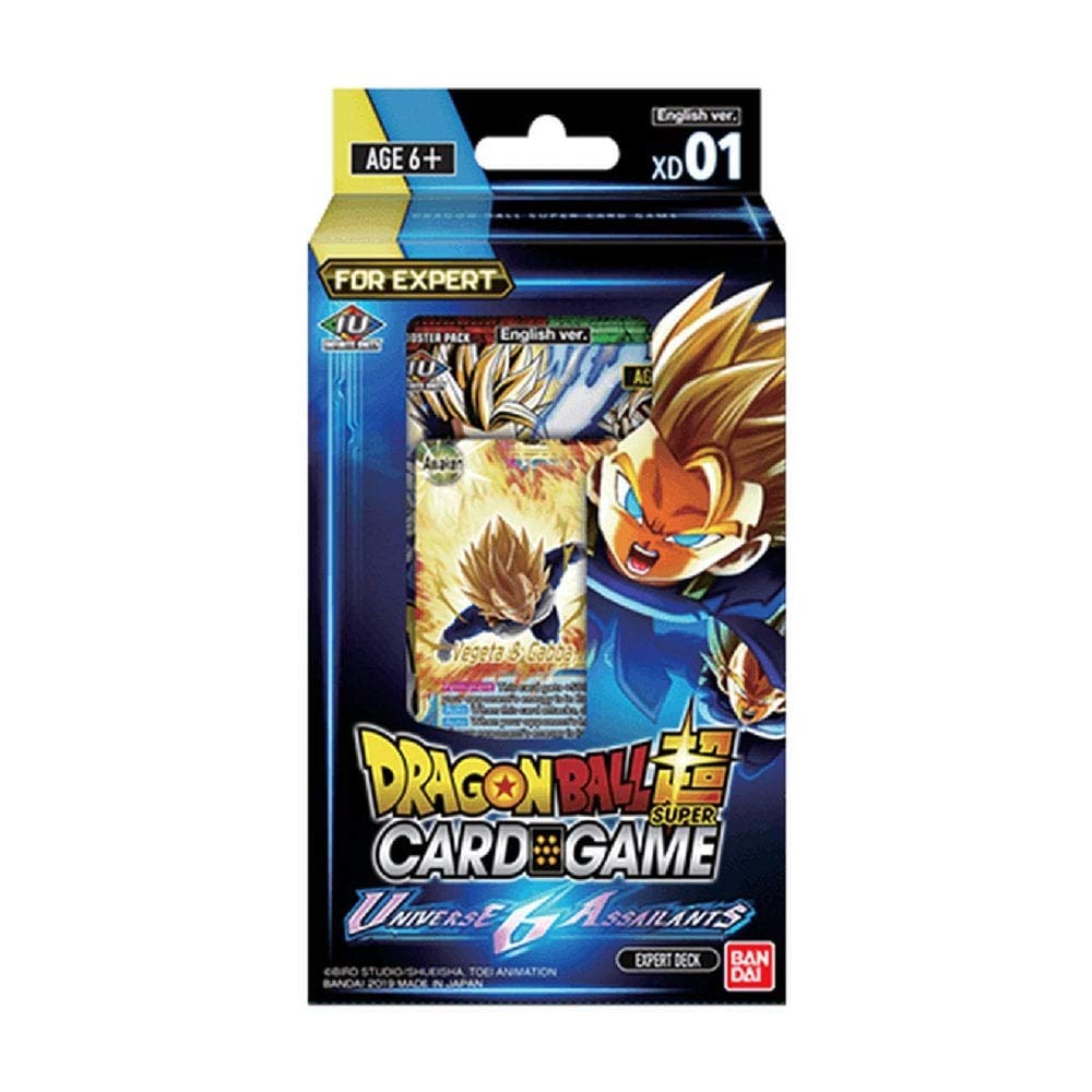 Dragon Ball Super TCG XD01 Universe 6 Assailants Expert Deck