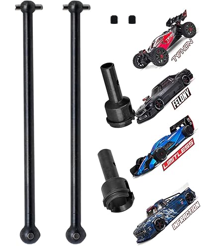 Stahl Center Drive Shafts Für Arrma 1/7 Limitless/Felony/Infraction 6S BLX – Upgrade