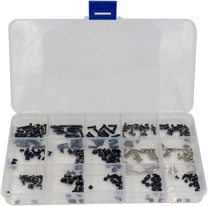 300pcs Laptop Notebook Screws 15 Size Assortment Kit for IBM HP Dell