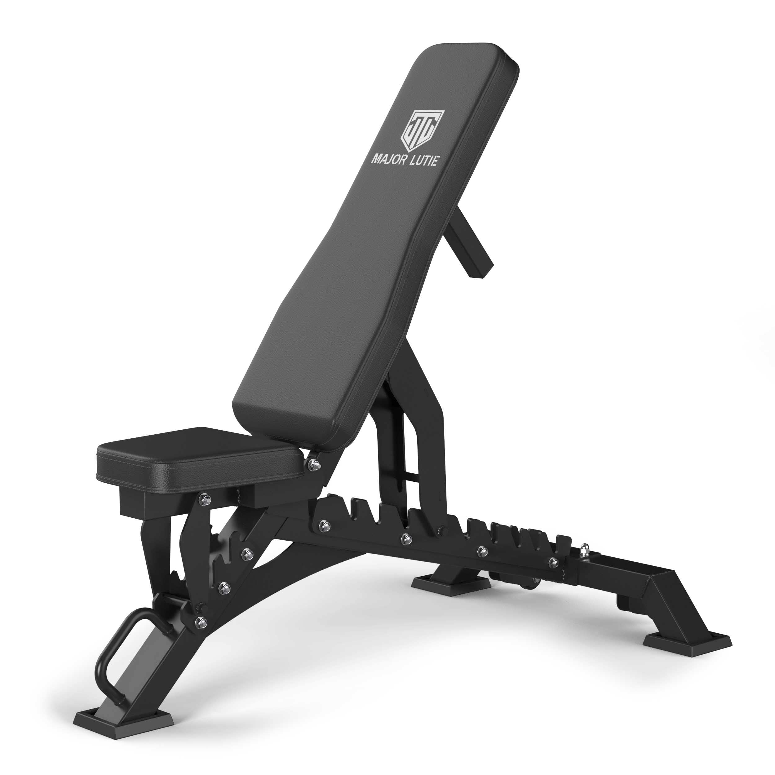 Photo 1 of ***PARTS ONLY***Major Fitness Weight Bench - 1300LBS Weight Capacity and 36 Adjustable Positions Strength Training Bench for Garage and Home Gym Workouts (Black)