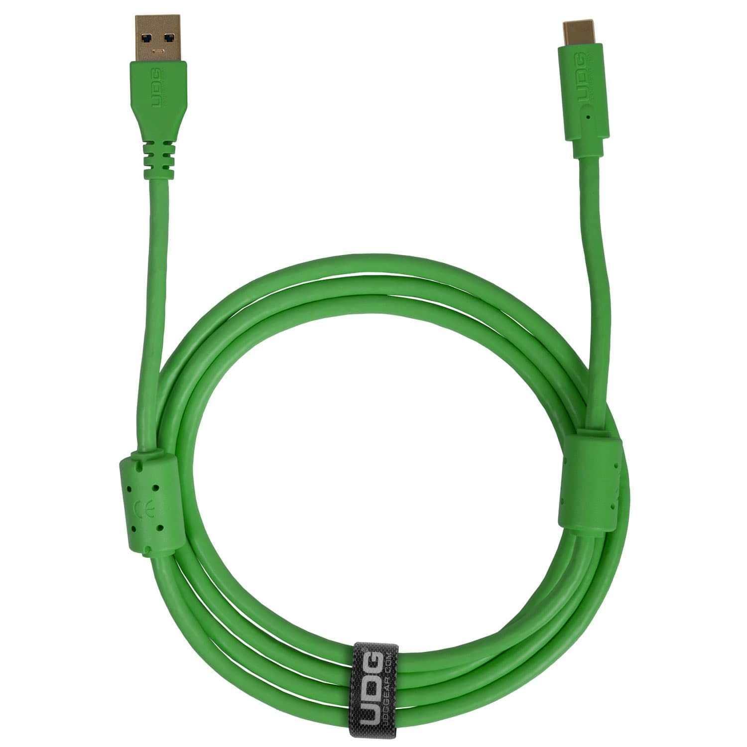 UDG Ultimate Audio Cable USB 3.0 C-A Green Straight 1,5m