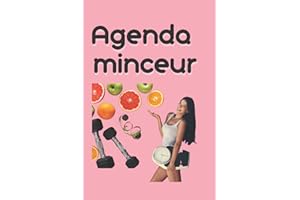 Mon Agenda minceur: Cahier de suivi de régime journalier à compléter et assez pratique |Mon journal de régime alimentaire et 