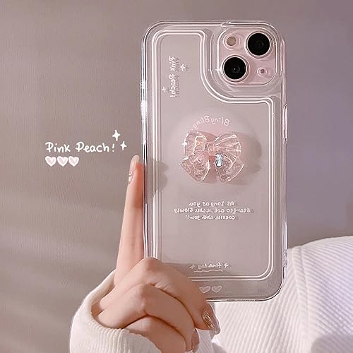 Ownest Compatible for iPhone 7/iPhone 8/iPhone SE Cute 3D Pink