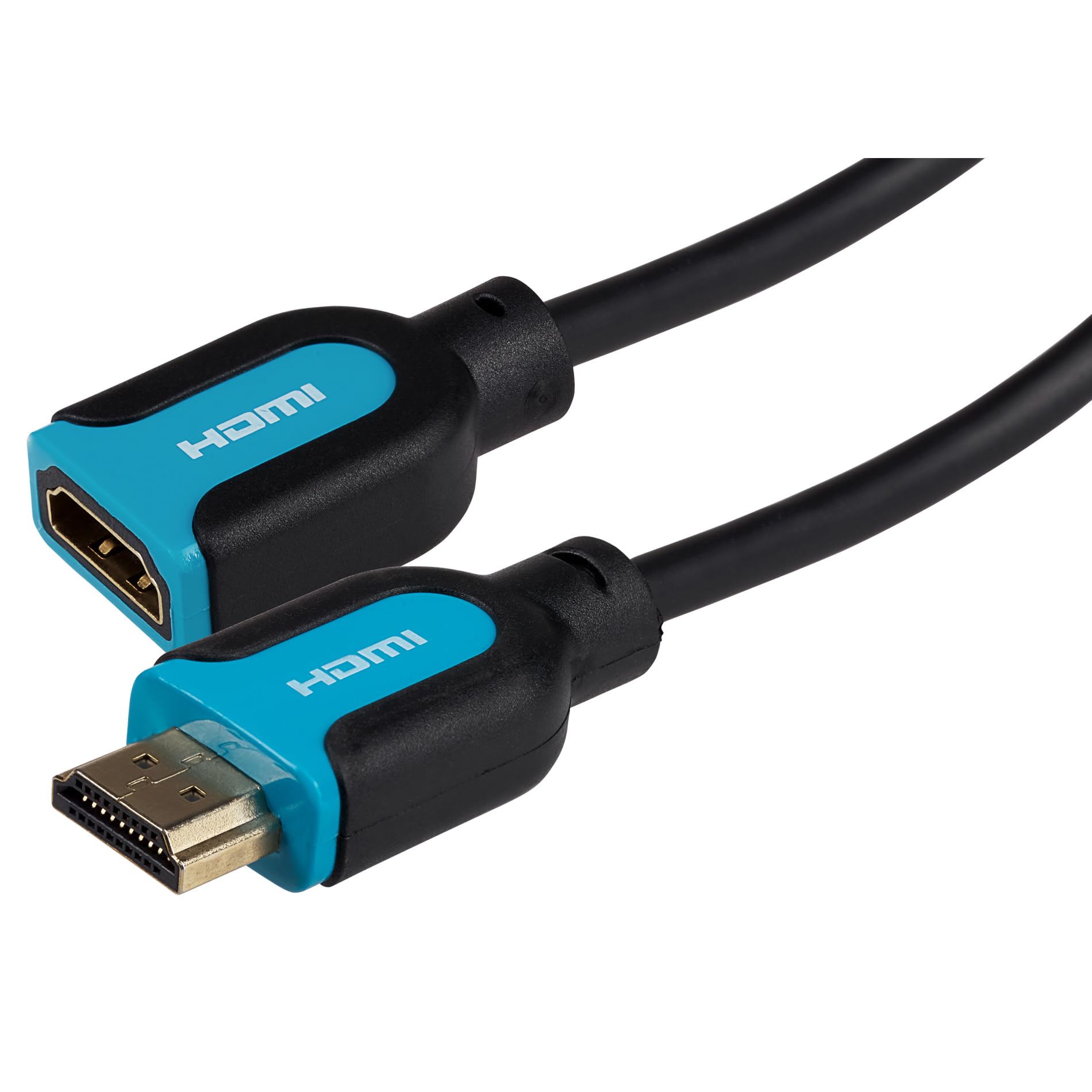 Maplin HDMI Extension Cable 3m, 4K 30Hz Male to Female Adapter, Ultra HD High Speed, ARC/HDR/3D, Ethernet, Compatible with TVs, Monitor, PS4/5, Xbox, Projector, Soundbar, Sky Box, PC, Laptop, Apple TV