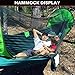 ETROL Upgraded 2 in 1 Large Camping Hammock with Mosquito Net, Pop-Up Lightweight Portable Hanging Hammocks with Tree Straps, Swing Sleeping Hammock with Net for Outdoor, Hiking, Backpacking, Travel