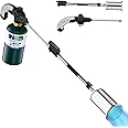 Sondiko Propane Torch Weed Burner, High Output 1,200,000 BTU Weed Torch Flamethrower, 30" Detachable Long Arm Heavy Duty Blow Torch with Flame Control For Garden, Wood, Ice, Snow, Stumps, Melting
