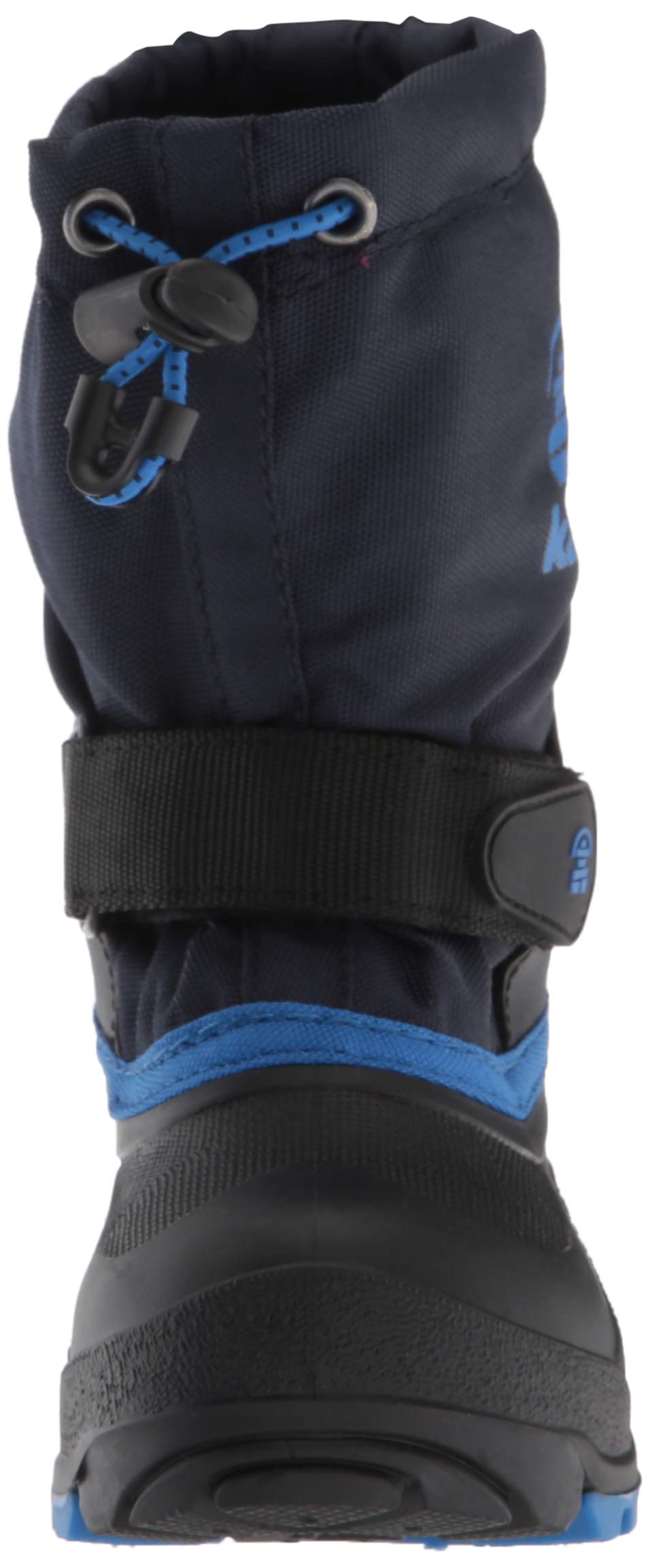 Kamik Waterbug 5 Kids Winter Adventure Boots - Waterproof Snow Boots - Insulated Winter Footwear for Kids - Navy/Blue - 5 Big Kid