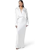 Norma Kamali Women's Super Oversized Boyfriend Nk Shirt Gown