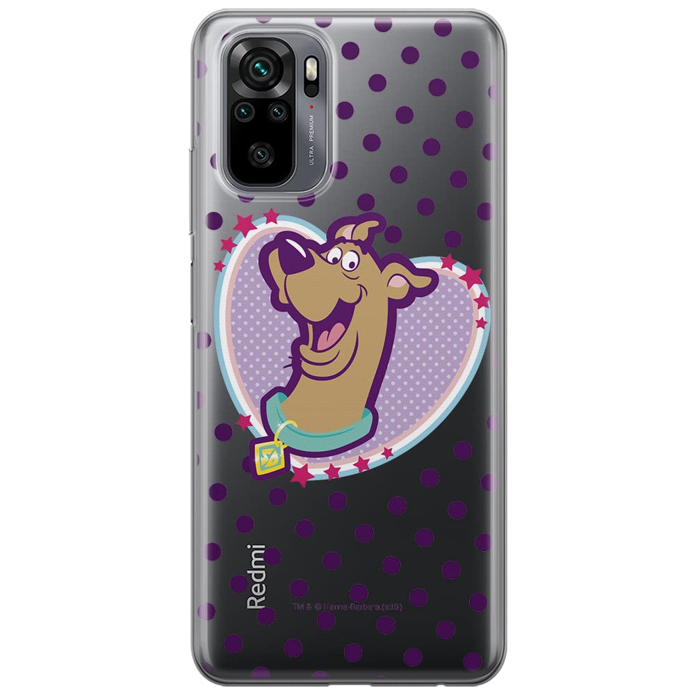 ERT GROUP mobile phone case for Xiaomi REDMI NOTE 10/ 10S original and officially Licensed Scooby Doo pattern 005 optimally adapted to the shape of the mobile phone, partially transparent