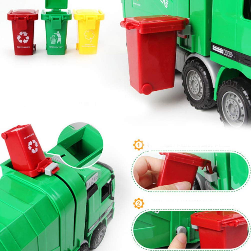 mini garbage truck toy