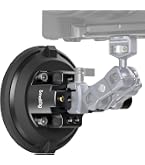 SMALLRIG Support Caméra Ventouse 6″ 4114 - Charge Max 15kg Arrêt, 8kg En Roulement Jusqu'à 80km/h