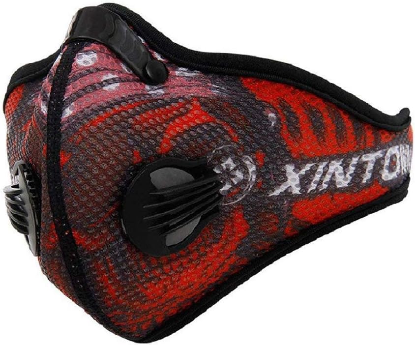 SKYMASK Anti Pollution Dust Half Face Mask PM2.5 Dustproof Pollution Activated Carbon Allergy Cycling Skiing Motorcycle Outdoor Sport