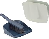 Joseph Joseph CleanStore Wall-Mounted Indoor Dustpan & Brush Set view 1