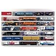 herpa 029254-Euro Display Truck Long, 64.5 x 45 x 3.5 cm, White, 25.4 x 17.7 x 1.4-Inch