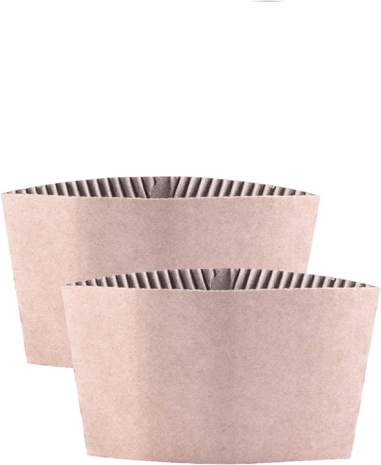 Kindpack Protective Corrugated Coffee Cup Sleeves for 12oz 16 oz 20 Ounce,1000 Count