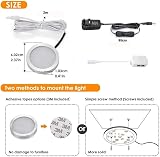 Vlio Under Cabinet Light Kit 3 Puck Lights 7.5W 750LM Cool White view 2