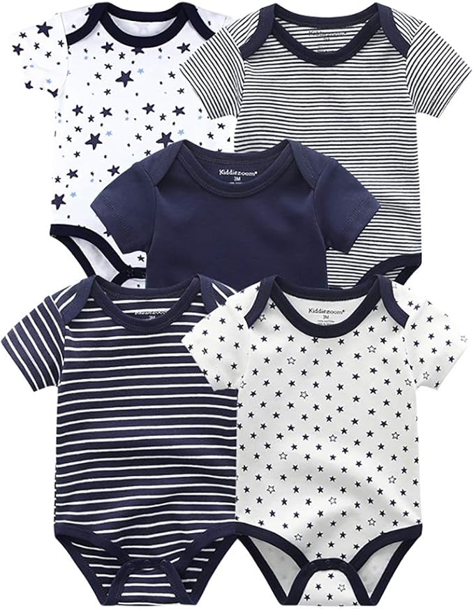 baby boy short sleeve vests