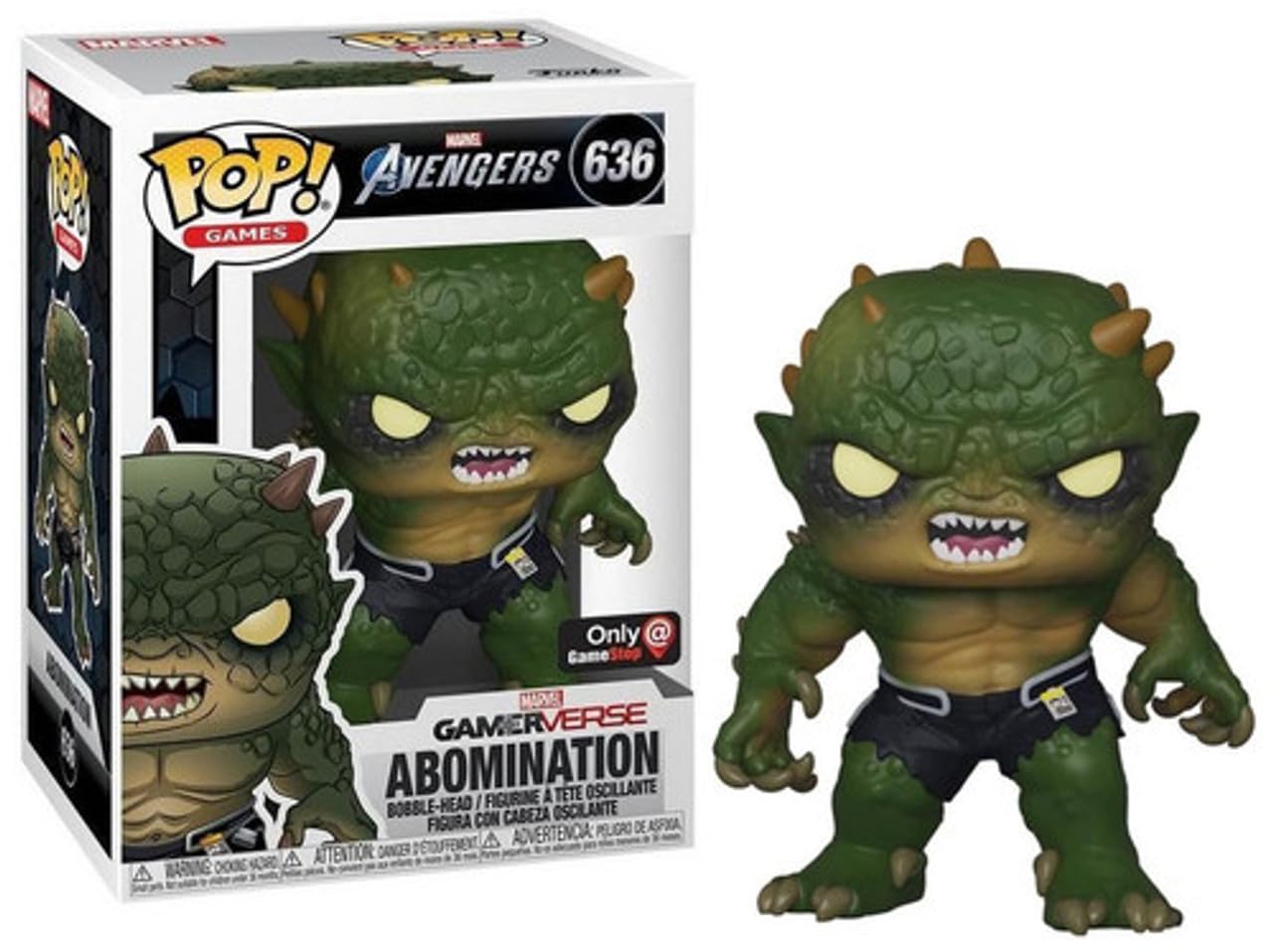 Funko Marvel Gamerverse Avengers Abomination Exclusive #636