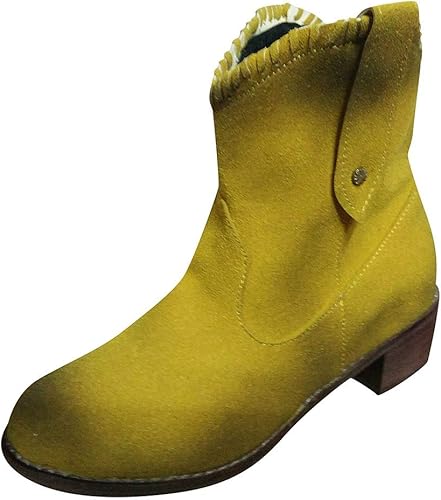 botines estilo vaquero para dama