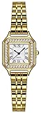 Gold Watches for Women Dainty Square Vintage