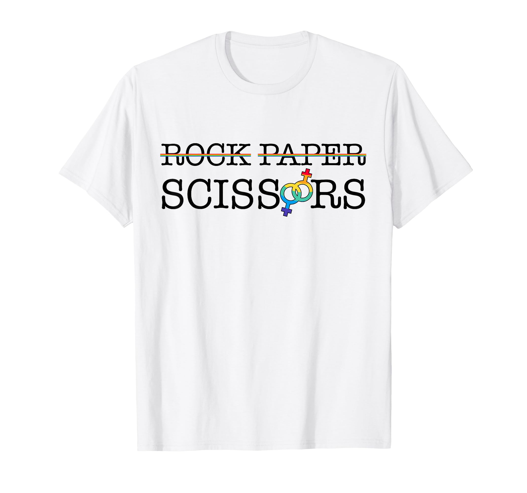 Rock Paper Scissor shirt Lesbian Rock Paper Scissors Lesbian T-Shirt