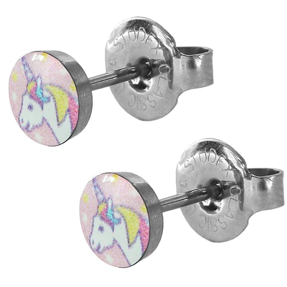 Studex Erstohrstecker Chirurgenstahl mit Einhorn