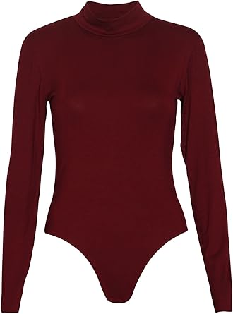 burgundy leotard amazon
