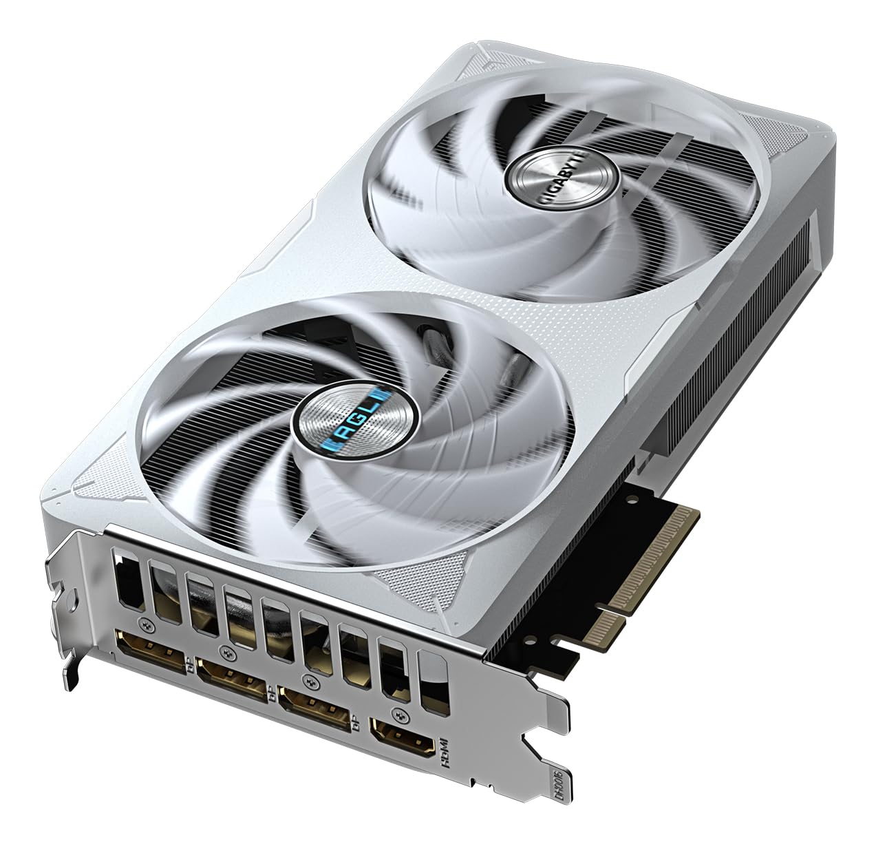 Gigabyte GeForce RTX 5060 Ti Eagle OC Ice 8G Grafikkarte – 8 GB GDDR7, 128 Bit, PCI-E 5.0, 2617 MHz Kernfrequenz, 3 x DisplayPort, 1 x HDMI, GV-N506TEAGLEOC ICE-8GD 4