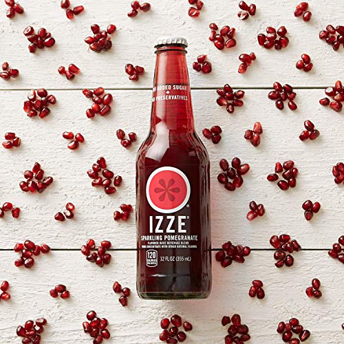IZZE Sparkling Juice, Pomegranate, 12 Fl Oz Bottles, 4 Pack Pricepulse