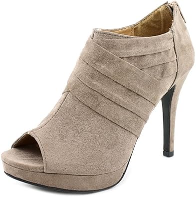 report peep toe booties