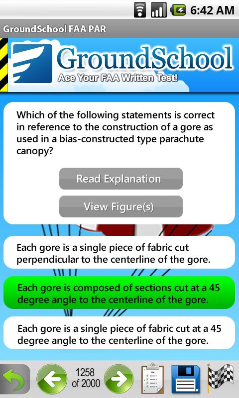 FAA Parachute Rigger Knowledge Test Preparation - Thumbnail 2