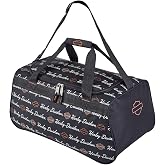Harley-Davidson Signature Script Sports Duffel Bag w/Adjustable Strap - Black