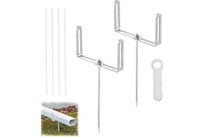 Extension for Gutter – Robust Adjustable Drain Pipe Holder – Water Drainage Rain Safe for Pipe Support Outdoor Spaces Garden 