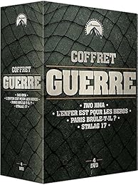 Coffret Guerre : Iwo Jima + L'enfer est pour les héros + Paris brûle-t-il ? + Stalag 17 - Pack