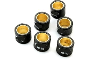 Scooter Variator Roller Weights 21x17mm 10.3g 11.2g 13.8g for D-RBI Boulevard 200cc Rambla 300ie(21x17mm 10.3g)