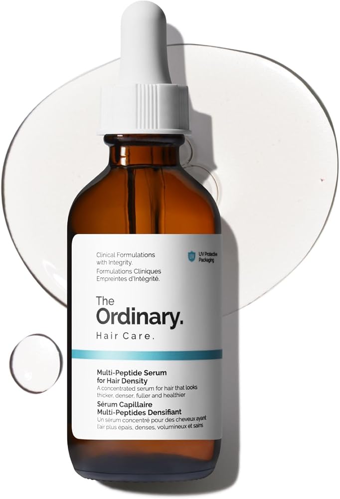 The Ordinary Multi-Peptide Serum for Hair Density, Peptide-Powered Formula for Thicker, Fuller Looking Hair