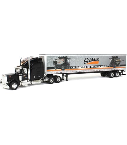 Amazon.com: Spec Cast 1/64 Black Peterbilt 379 with Sleeper and 53
