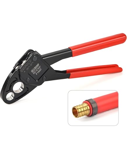 iCrimp Angle Head PEX Crimping Tool for Copper Rings, 1/2