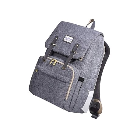 SUNVENO Große Baby Wickeltaschen wasserdichte Mama Rucksack mit Wickelunterlage Wickelrucksack für kinderwagen Reisetasche fü
