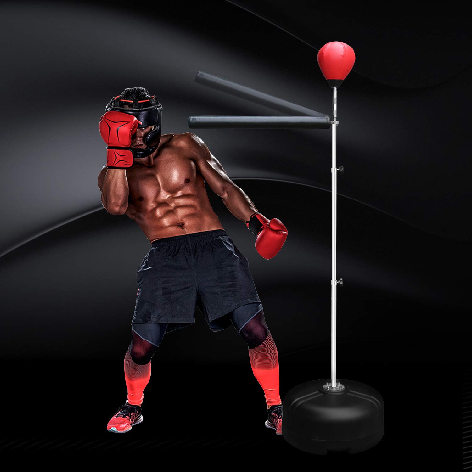 boxing pad stand