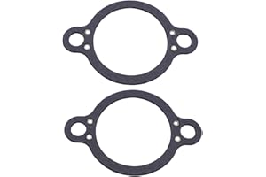 2-Pack Thermostat Housing Gasket Kit - Replaces Mercury 530451, 27-53045-1, Sierra 18-2917, GM 3701777 - For MerCruiser V6 V8