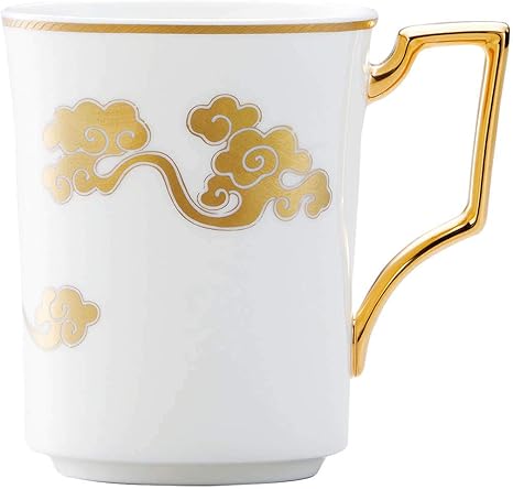 Amazon Noritake ノリタケ マグカップ 330cc 雲母唐長 天平大雲 1個 白 ボーンチャイナ Kt N 117l カップ マグ ソーサー オンライン通販