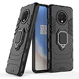 Compatible with OnePlus 7T Case, Metal Ring Grip