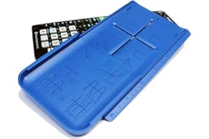 EZ Graphing Blue Hard Slide Cover for TI 84 Plus CE (See Description for Details)