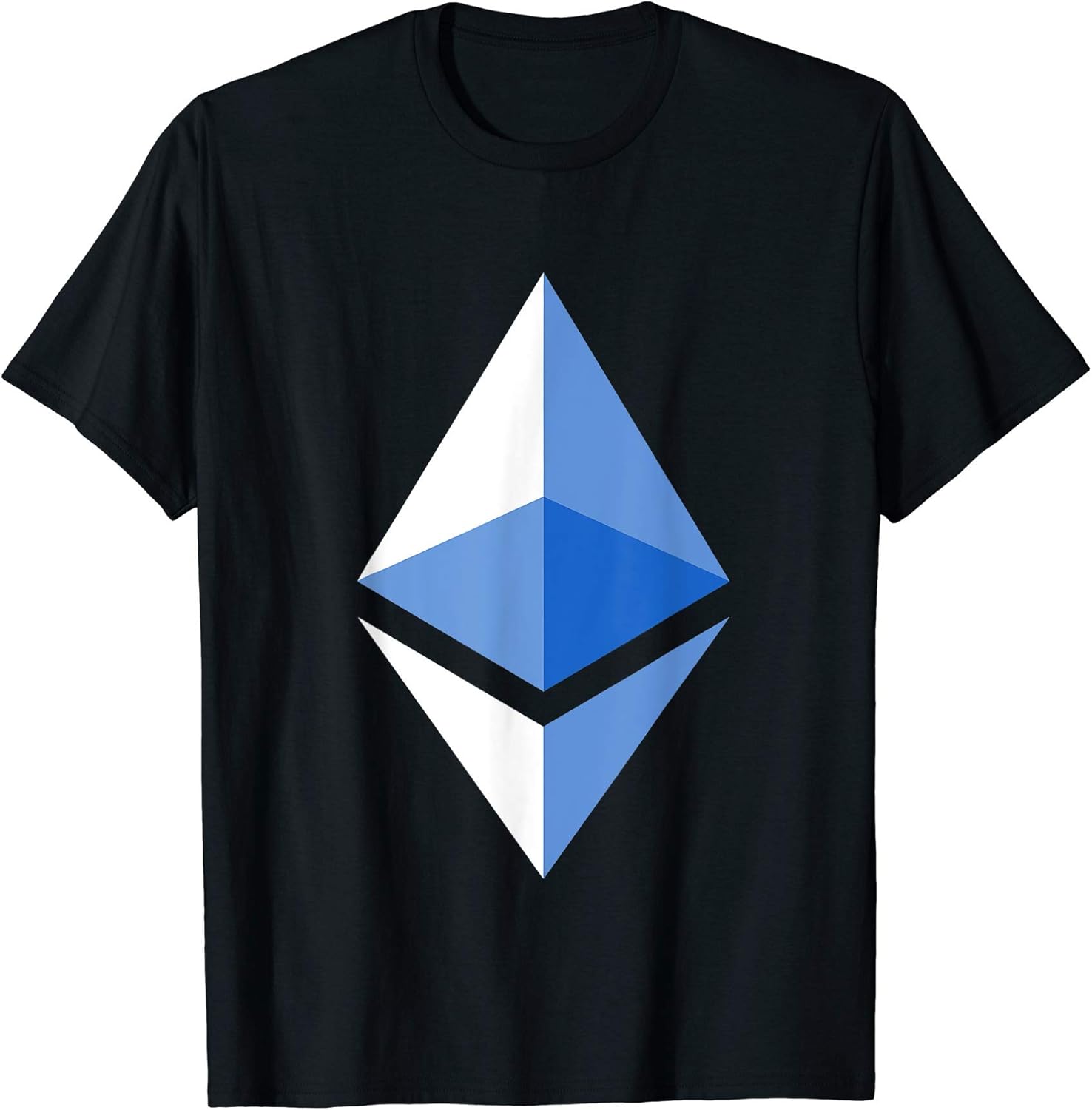 Ethereum Logo T Shirt Ether Shirt Blue Size Xl Amazon De Bekleidung