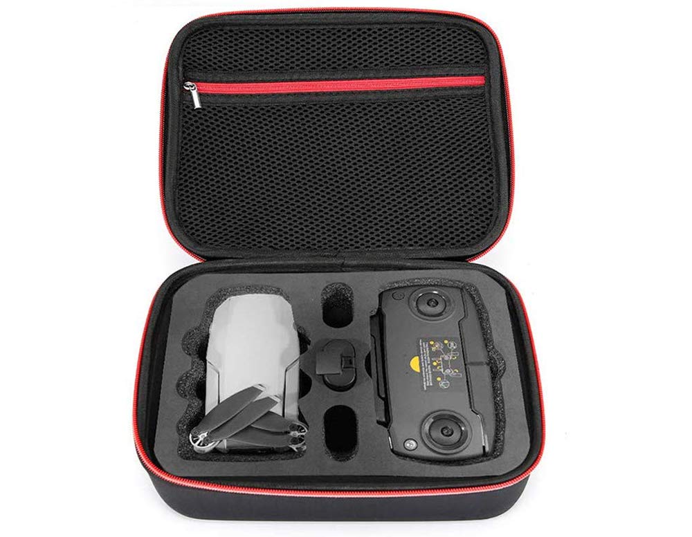 LINGHUANG Waterproof Carrying Case Portable Nylon Travel Bag for DJI Mavic Mini Drone & Remote Control & Accessories