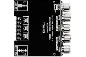 2x50W+200W 2.1 Channel 5.2 Subwoofer Digital Power Amplifier Board Stereo for Home Power Amplifier Board