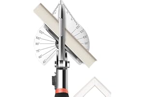 GAAHING Multi-Angle Miter Shear Cutter with 45 to 135 Degrees, Adjustable Angular Cutting Scissors for PVC Cord Cover, Baseboard Molding, Quarter Round Trim, Tile Edge with 2Pcs Replacement Blades