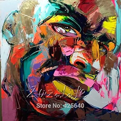 لوحة لوحة لوحة الرسم سكين من Tzdgjzsh على قماش مرسومة باليد Amazon Ae